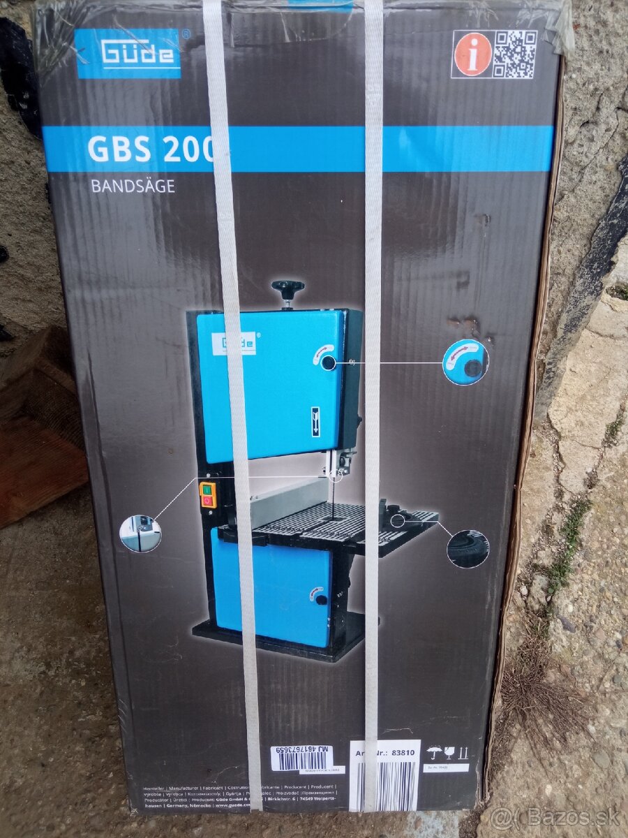 Pásová Píla GBS 200