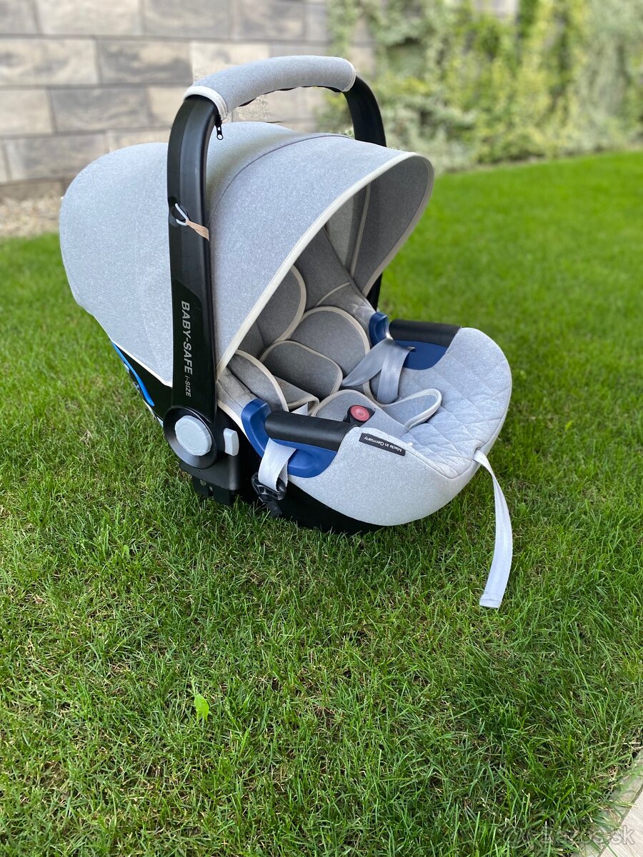 Britax Römer Baby-Safe 2 i-Size Bundle nordic grey + zakladn
