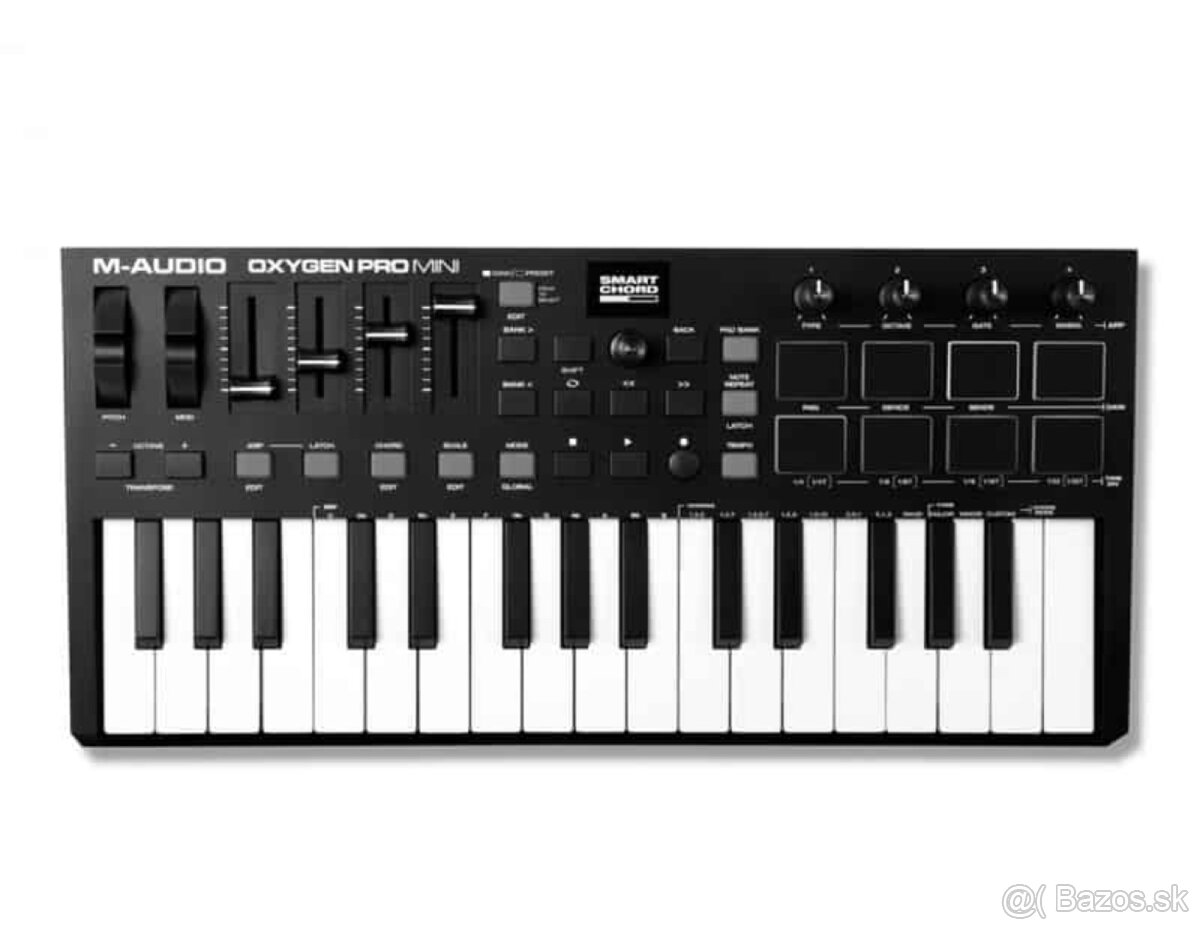 M-AUDIO Oxygen Pro Mini MIDI klávesový nástroj 32 kláves
