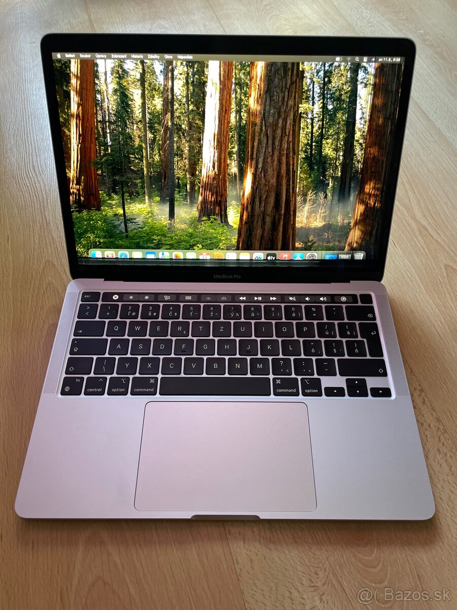 MacBook Pro 13" (M1, 2020), poškodený displej