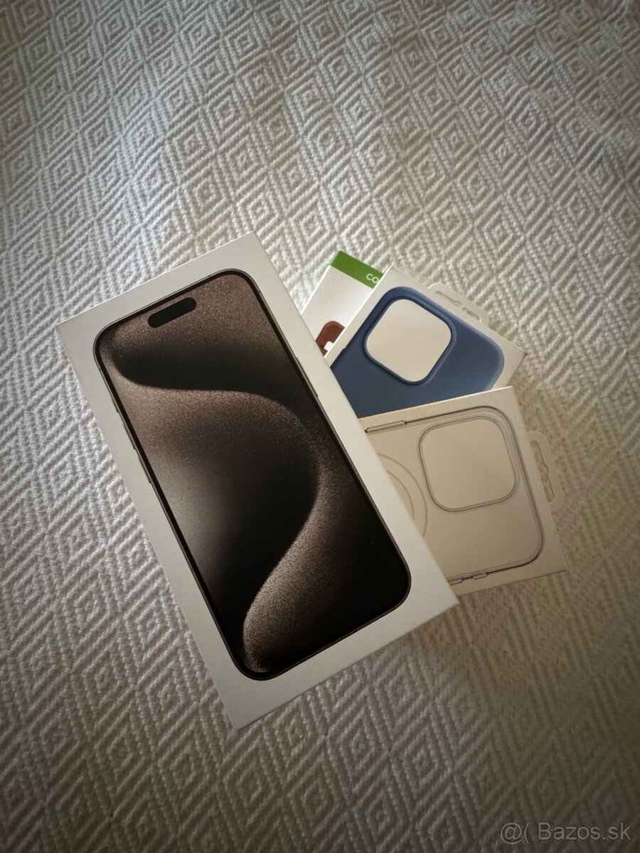 IPhone 15 Pro 128 GB Natural Titanium