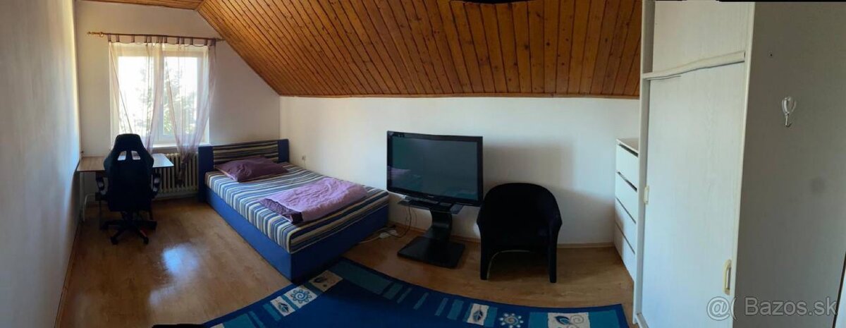 na prenájom samostatné izby v 2-podlažnom rodinnom dome
