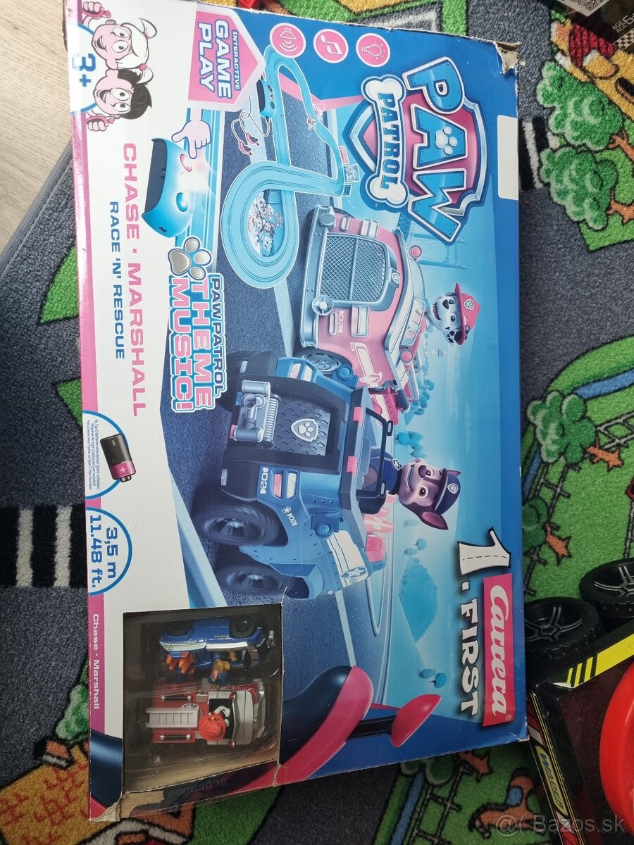 Paw patrol carrera draha