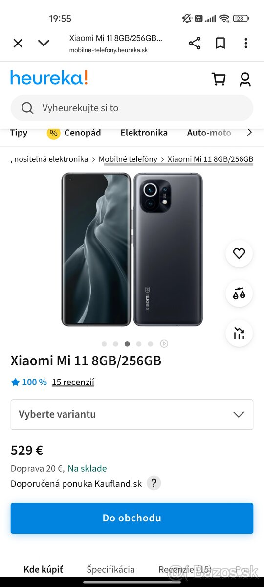 Xiaomi mi 11 8/256 5G