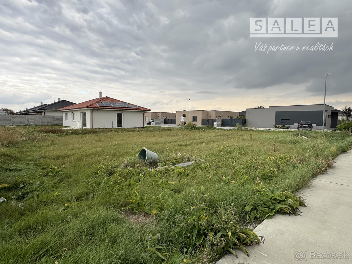 Pozemok na rodinný dom Galanta- Richtárske pole 579 m2