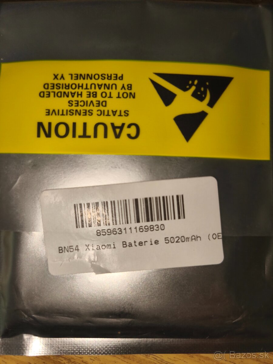 Predám novú Lion-batériu BN54 5020mAh.