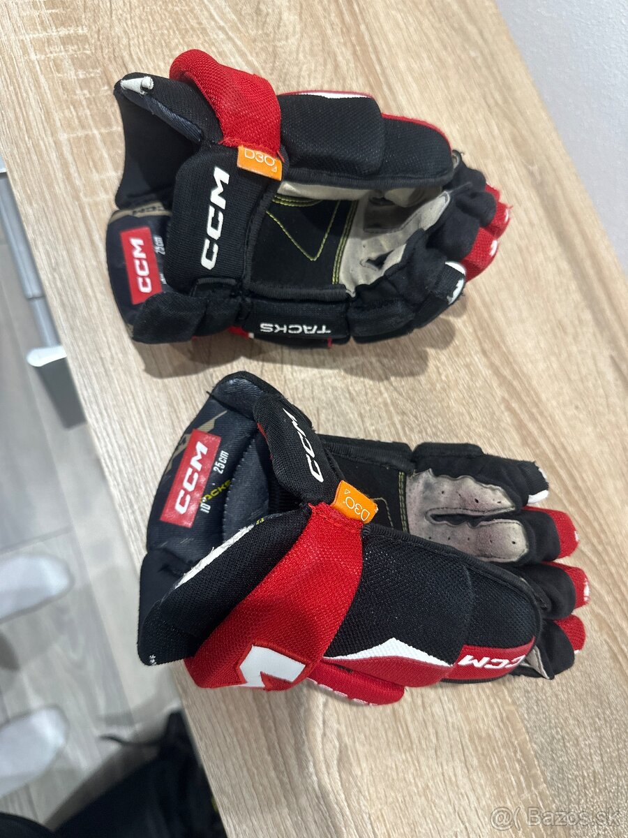 Hokejové rukavice CCM Tacks AS580 veľkosť 10” 25cm