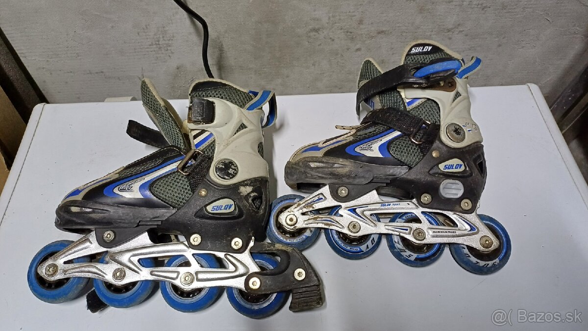 Detské kolieskové korčule