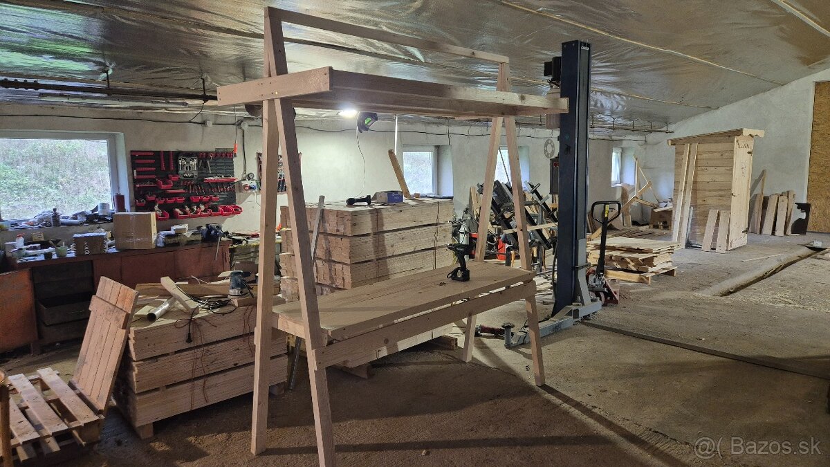 Predajný stánok skladací