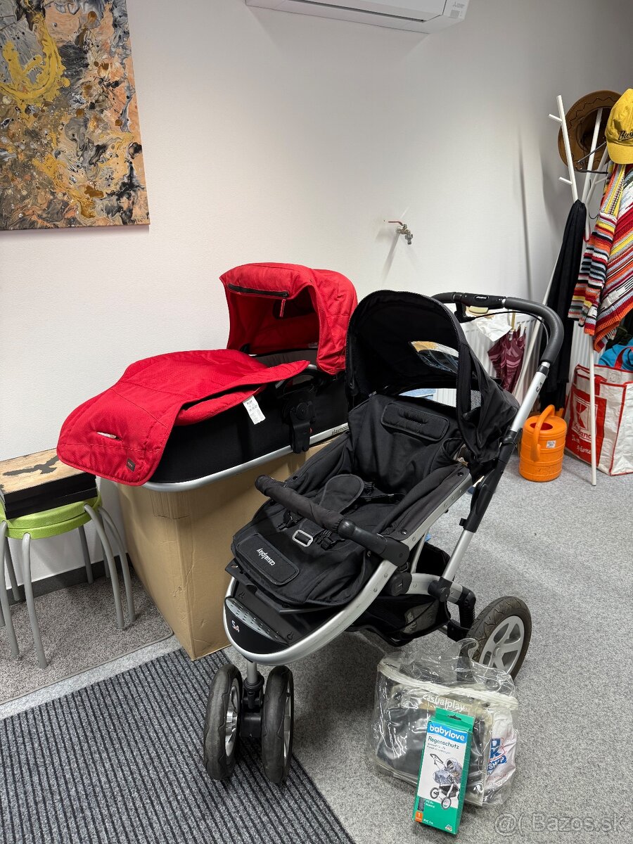 Kočík Casualplay S4 – veľmi pekný stav, po 1 dieťati