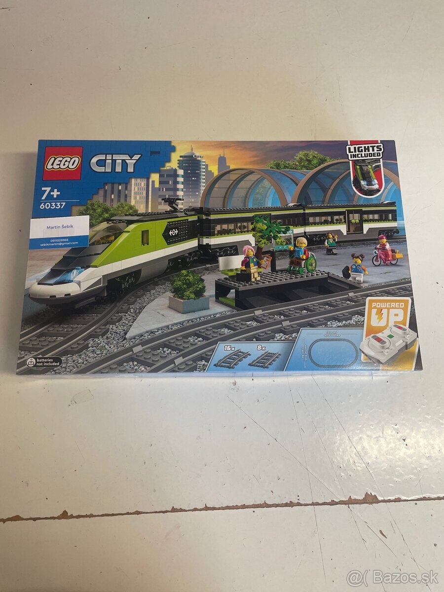 Predám nové neotvorené LEGO 60337 vlak osobný