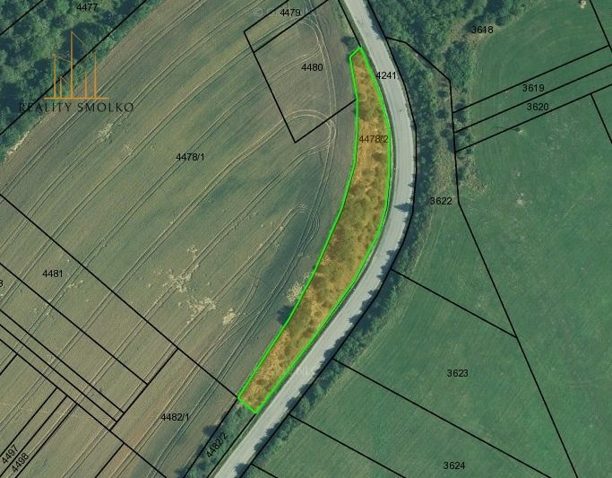 Na predaj pozemok pri meste Veľký Šariš 2361 m² za 9900 €.