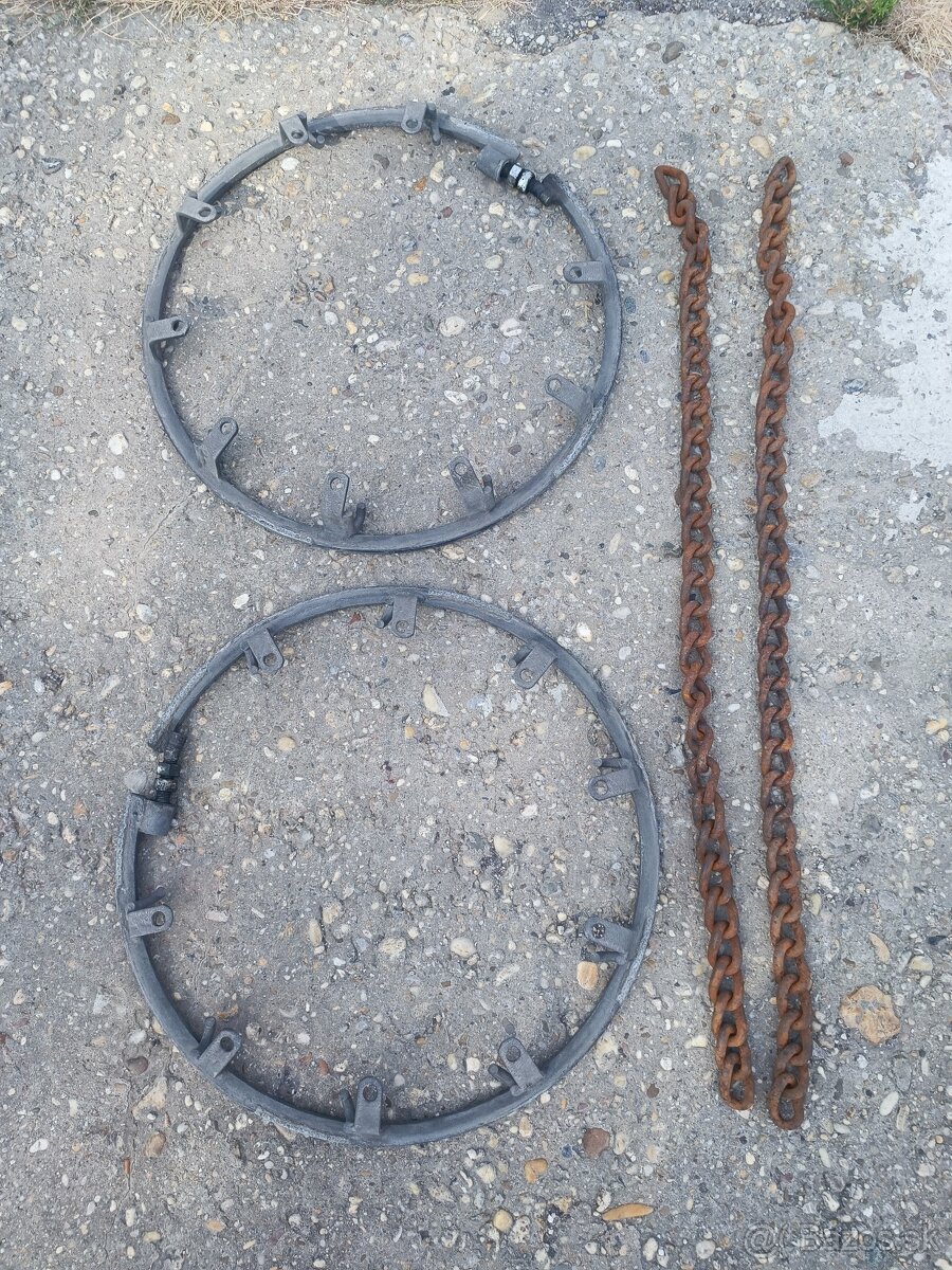 Snehové reťaze na nákladné auto