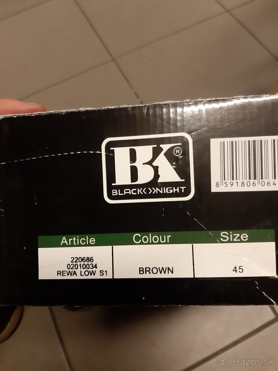 Topanky pracovne hnede