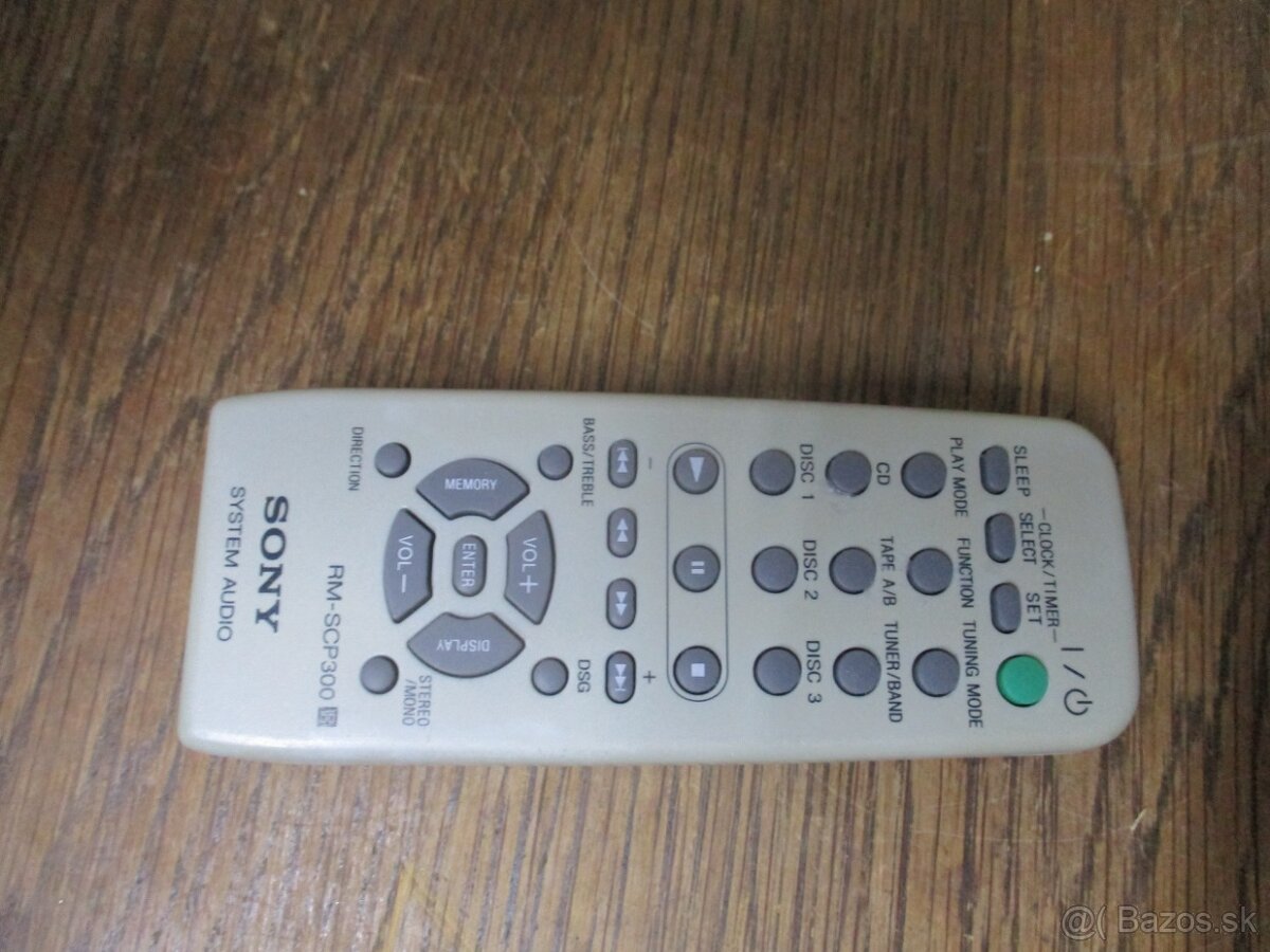 SONY RM-SCP300EZ audio sistem