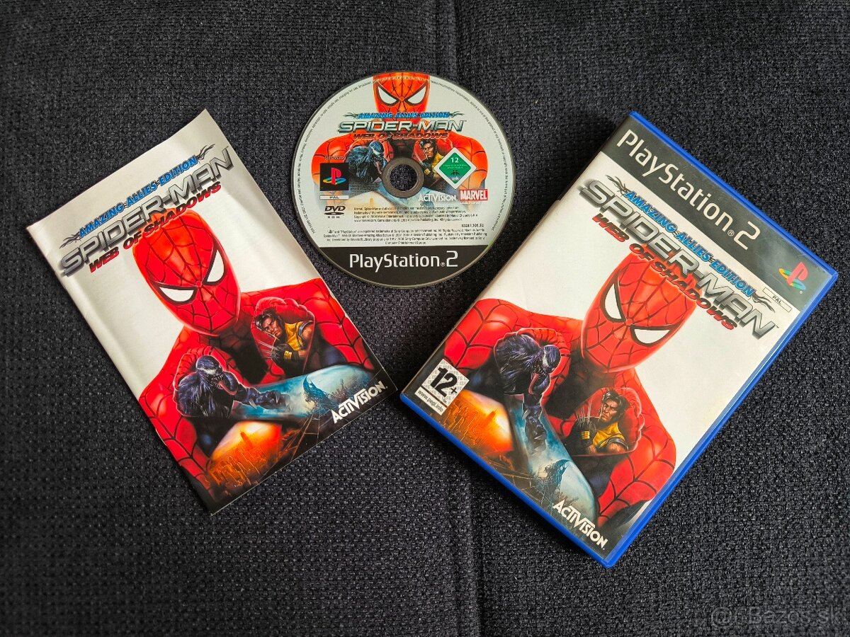 Spider-man Web of Shadows PS2