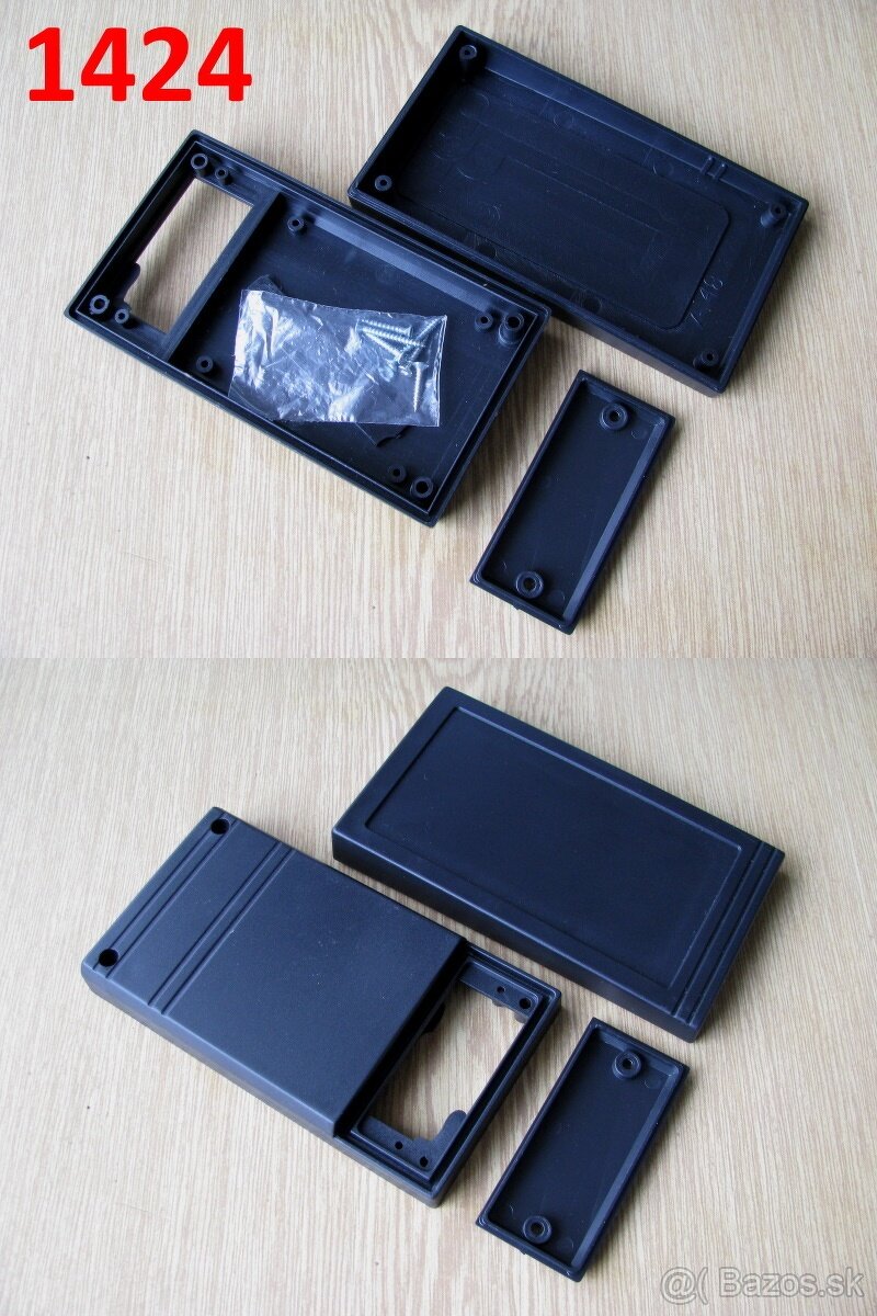 Plast.krabičky pre vlastné konštruk.