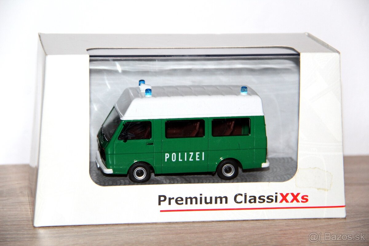 Volkswagen LT28 Minibus Polícia 1975 1:43 PC