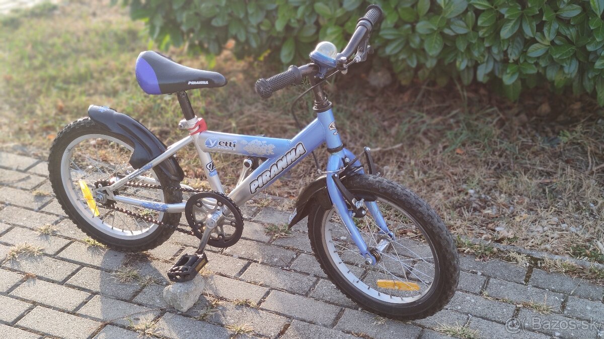 Detský bicykel Piranha 16"
