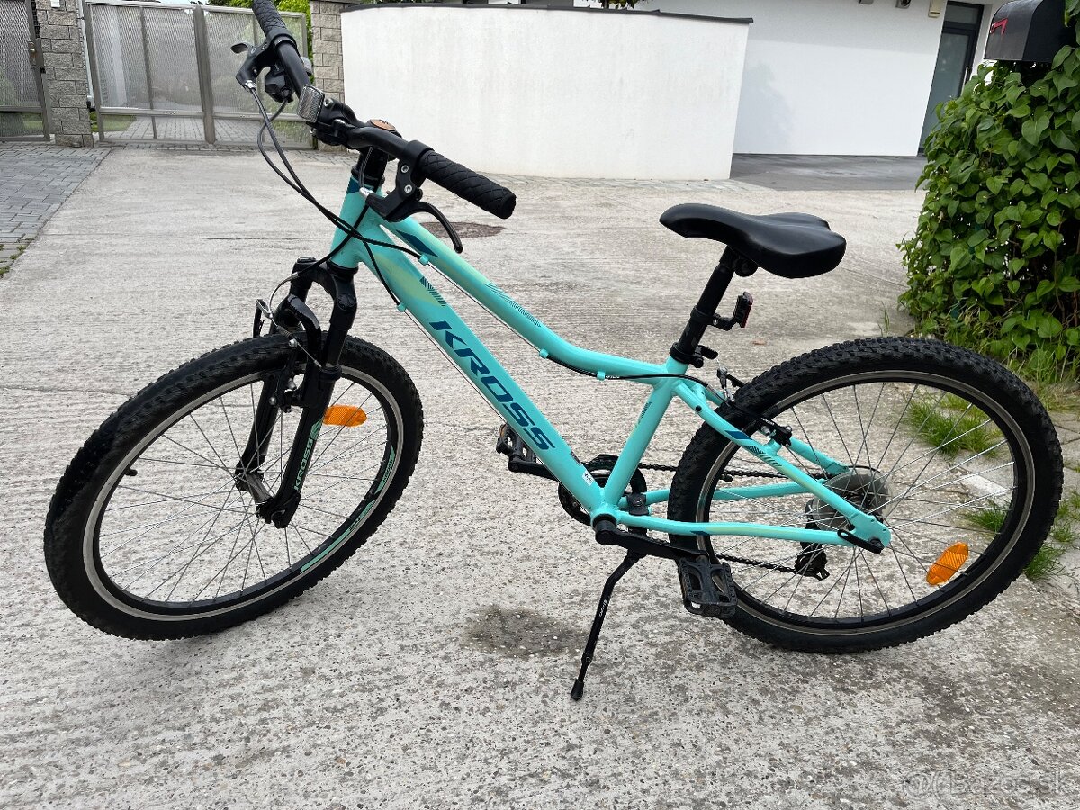 Predám detský bycikel Kross Lea JR 1.0 24" - Mint