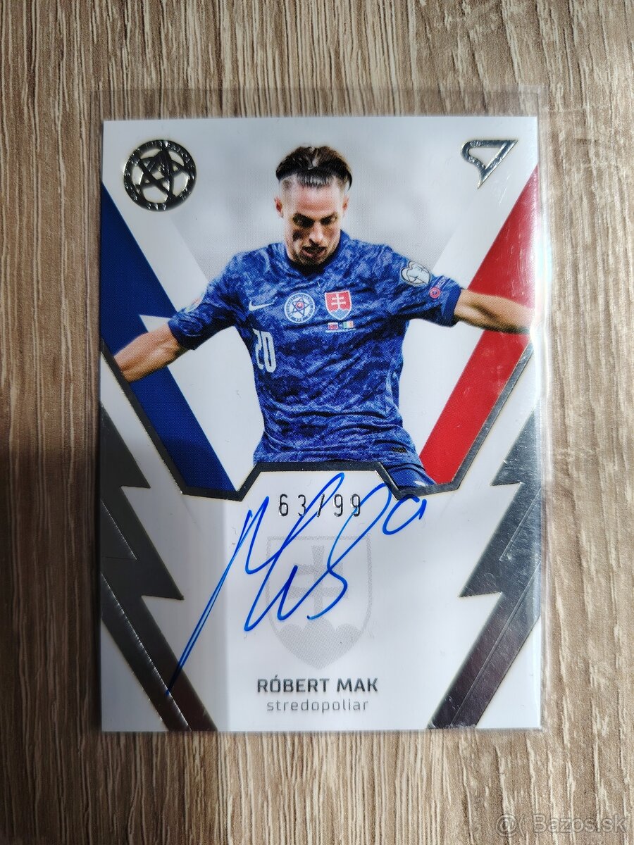 Futbalové karty Slovákov