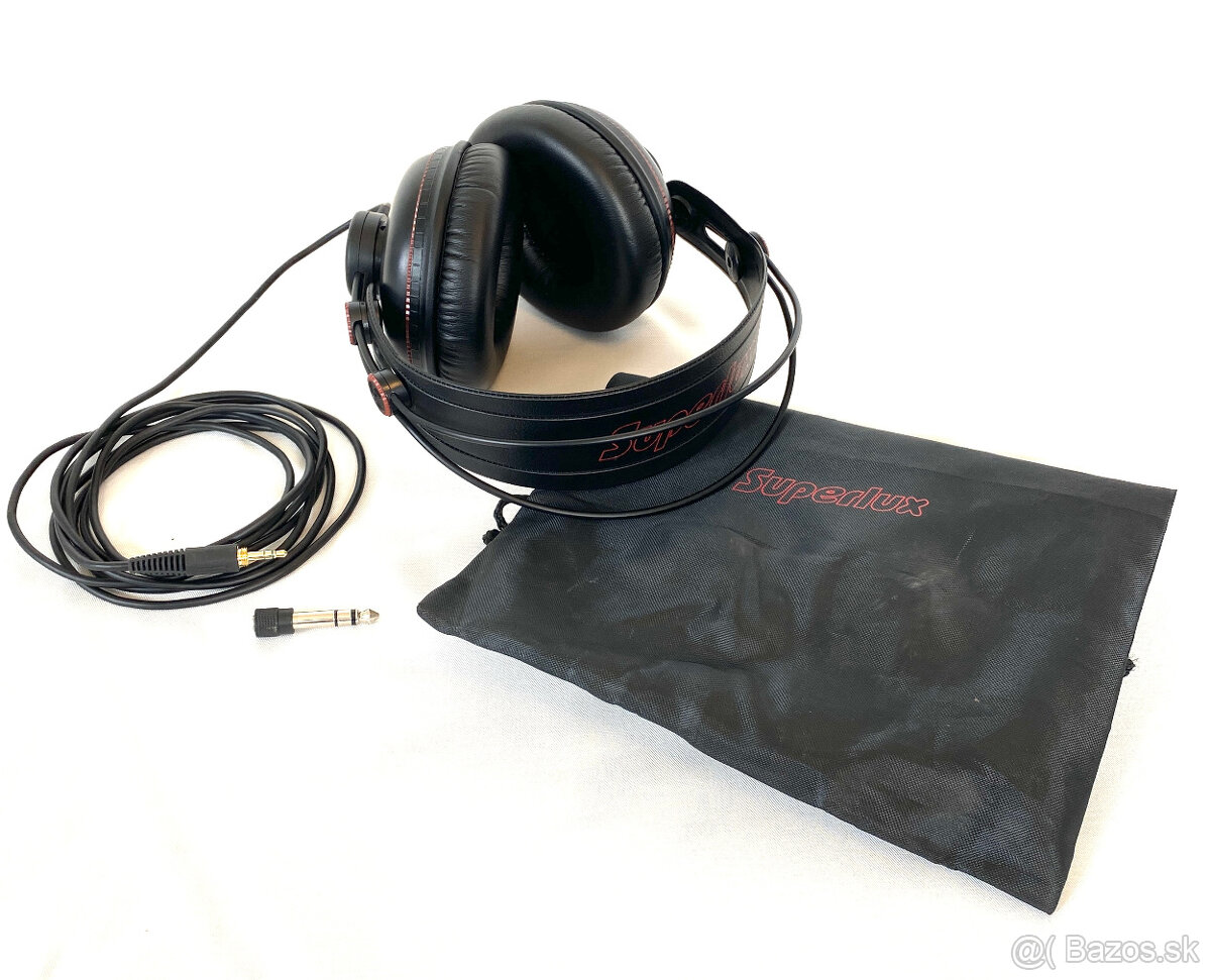 Predám NOVÉ slúchadlá Superlux HD-662