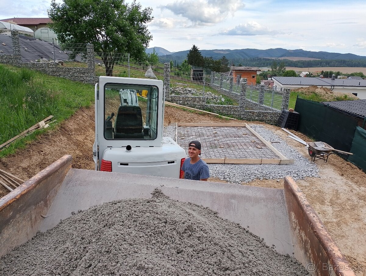 ZEMNÉ PRÁCE – BAGER, MINIBAGER ŽILINA A OKOLIE