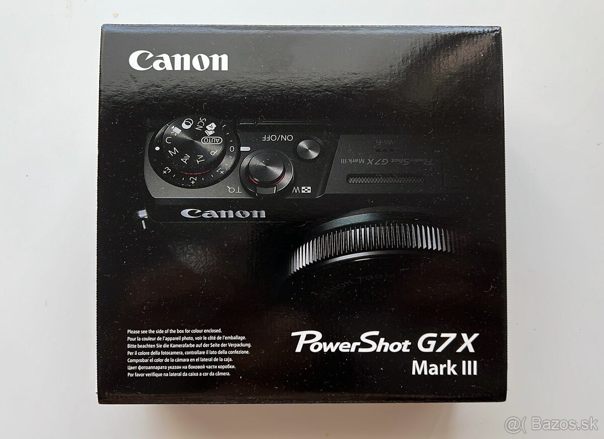 Canon G7x mark III