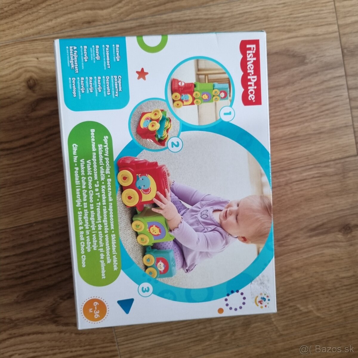 Fisher Price vlacik vkladacka