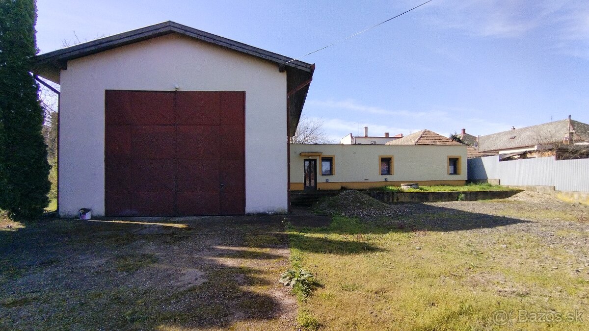 Dom a veľká garáž - Kuraľany