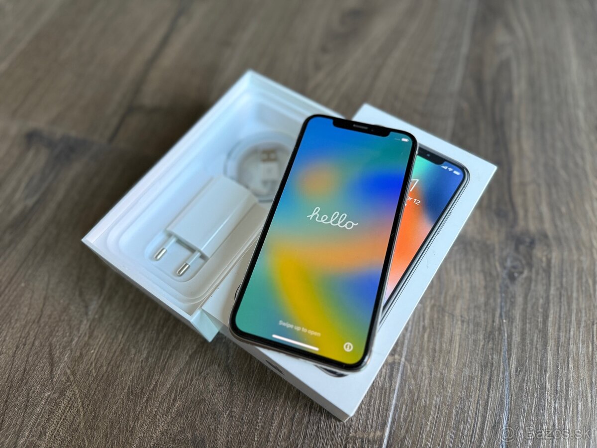 Apple iphone X Silver 256gb