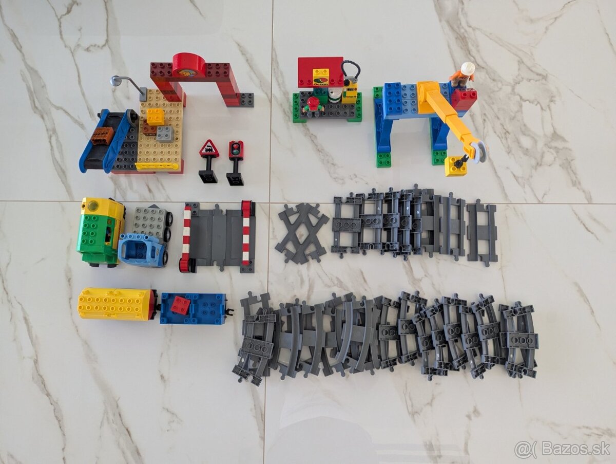 Nákladný vlak lego duplo