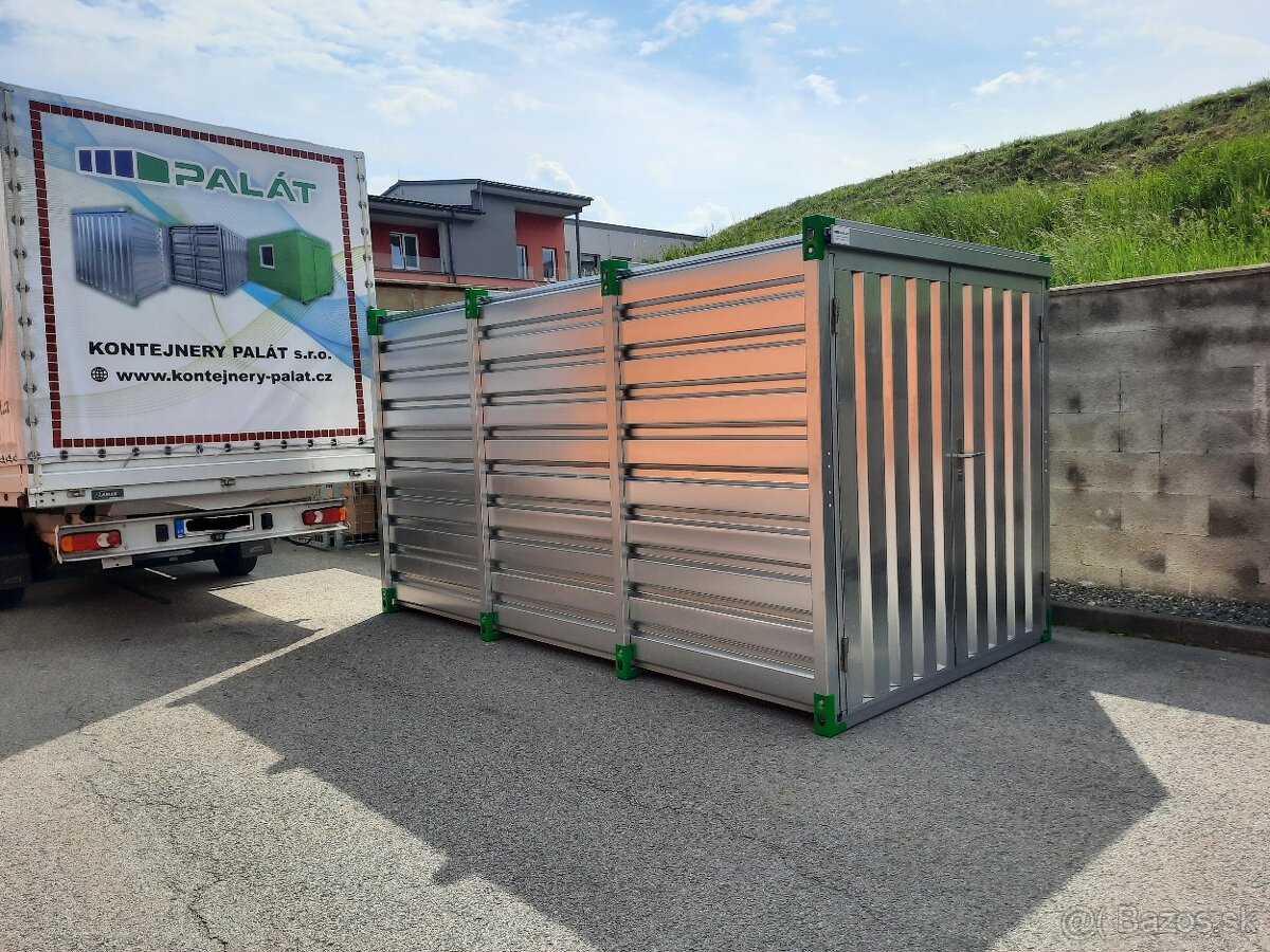Skladový kontajner 4m - vozíme lacno po SK
