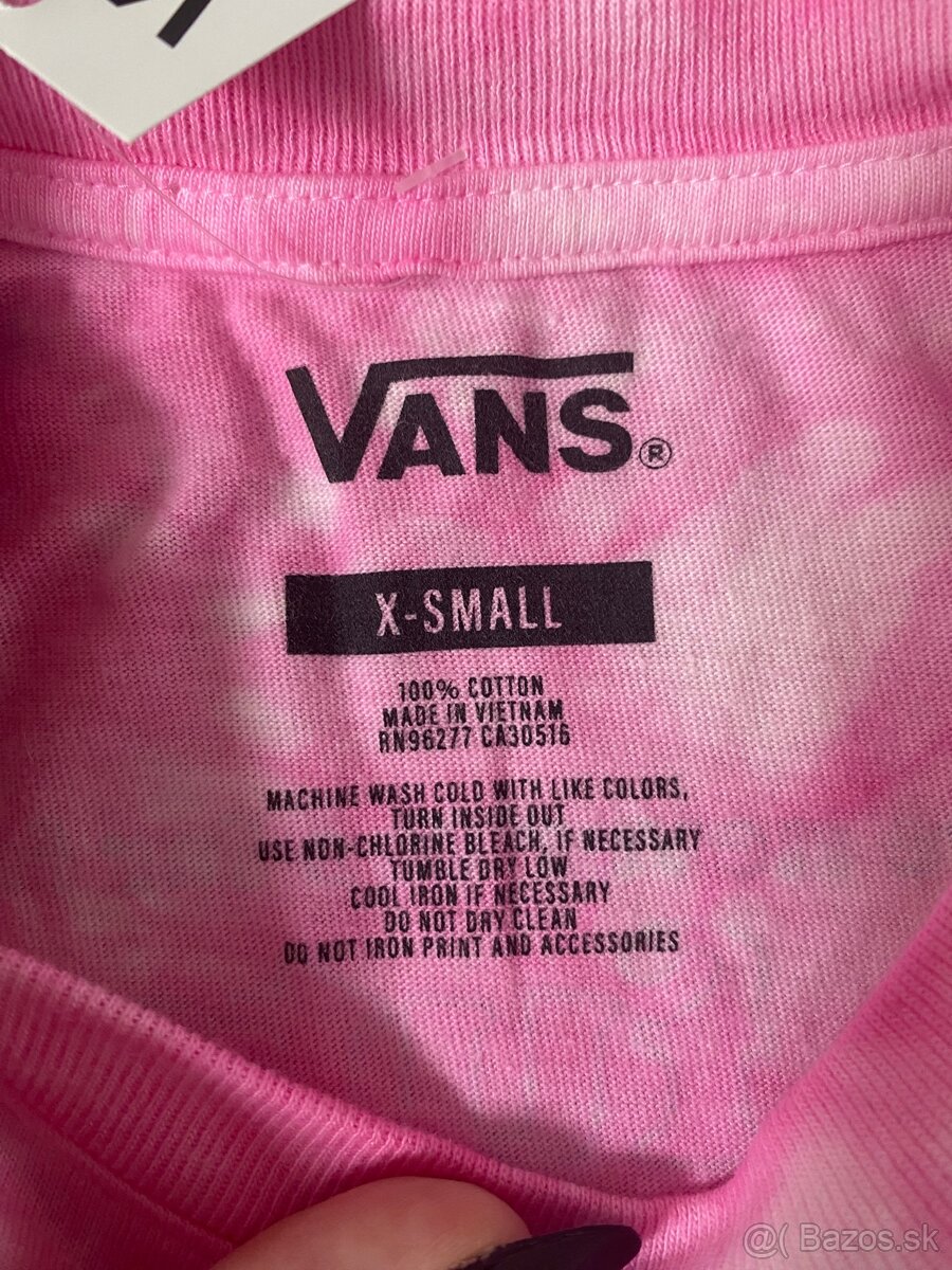 Vans dlhorukávové tričko