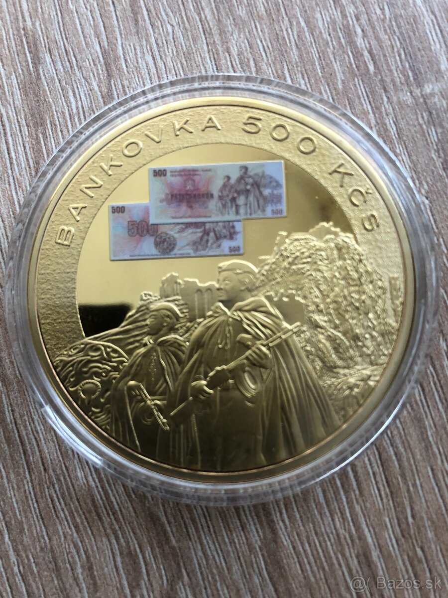 Bankovka 500 Kčs