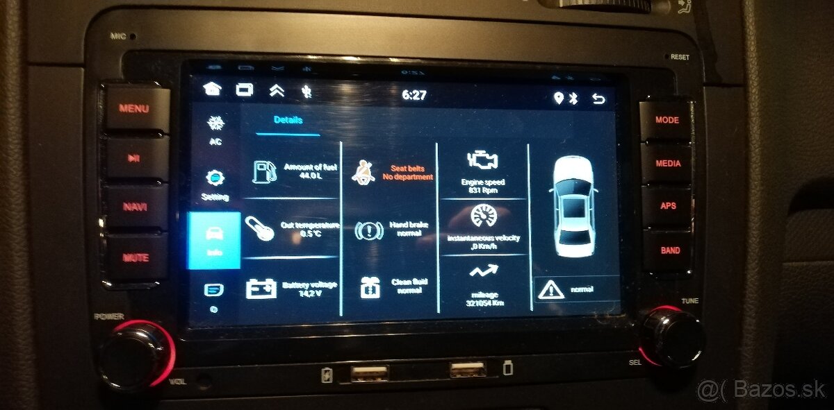 Autoradio android, GPS