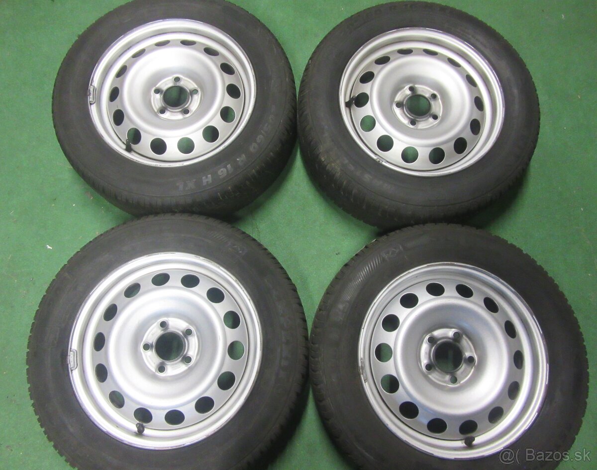 R16 zimná sada OPEL COMBO rozteč 5x108 205/60R16 SEMPERIT