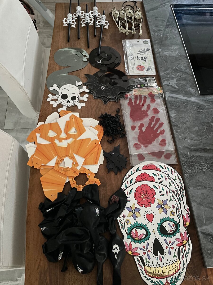 Halloween dekorácie