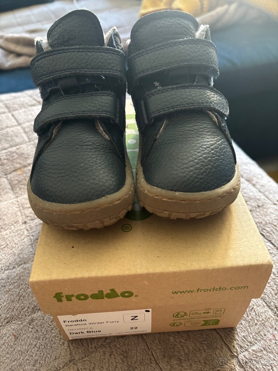 Barefoot zimné topánky Frodo