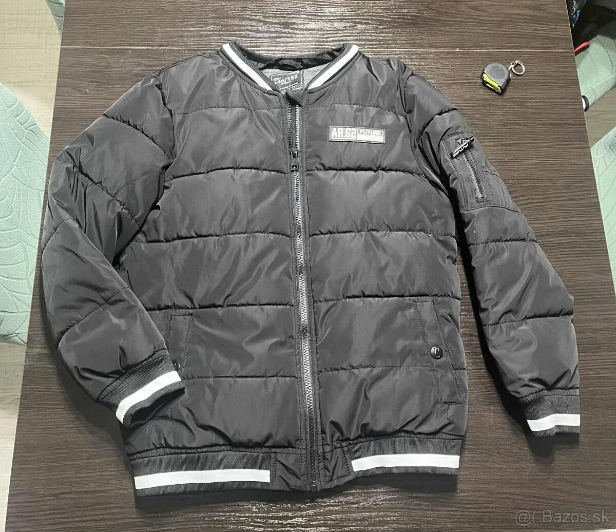 Zimný chlapčenský kabát