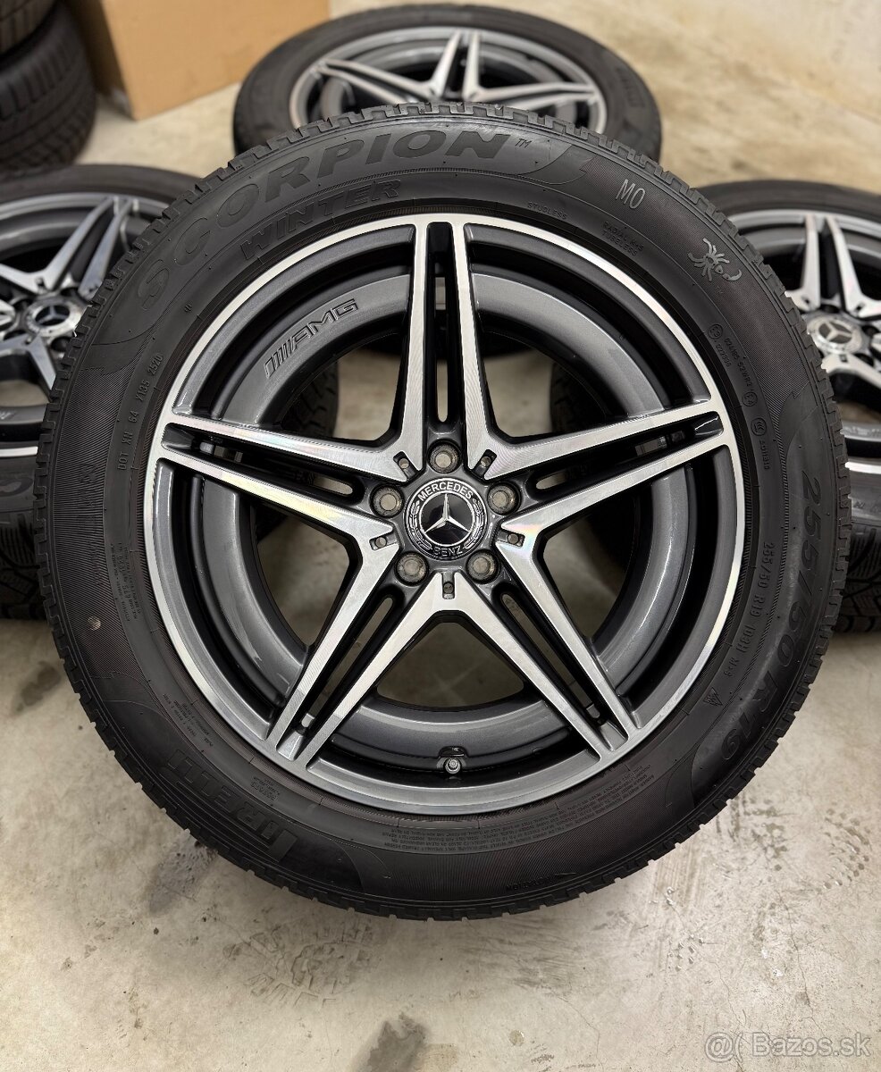 Zimná sada 5x112 R19 Mercedes Benz EQC AMG , GLC Dvojrozmer