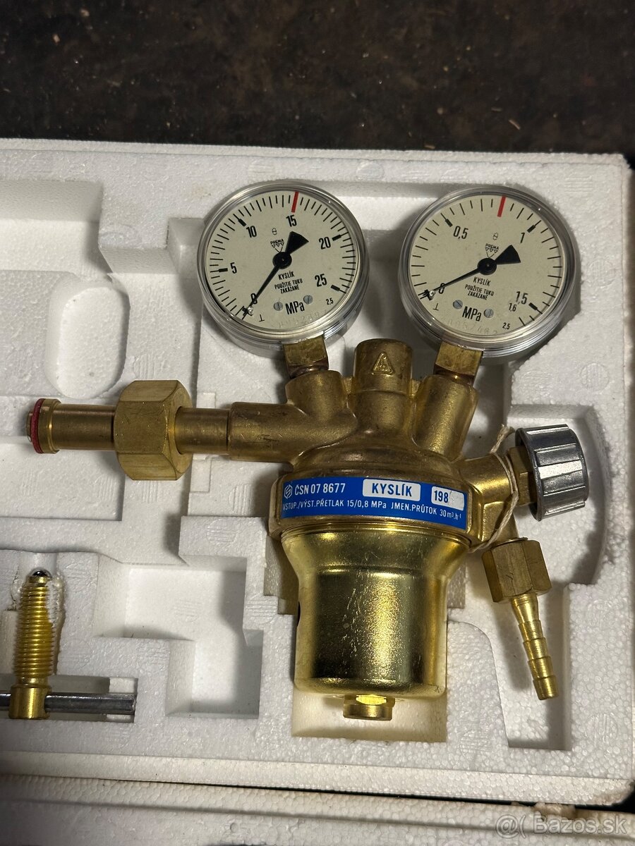 Redukčný ventil acetylén-kyslík