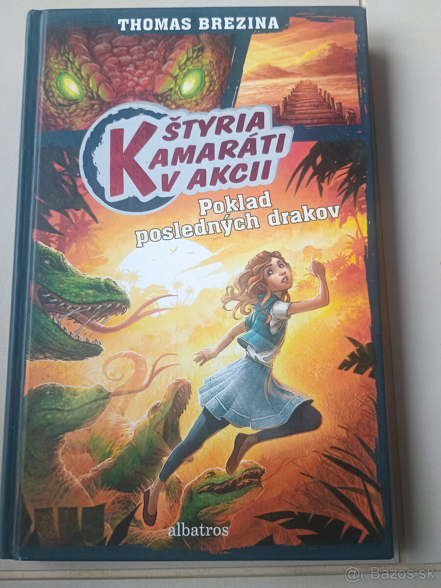 Predám knihu Štyria kamaráti v akcii