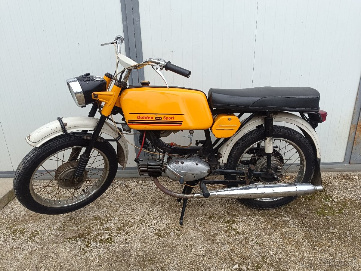 Jawa Mustang 23, golden sport