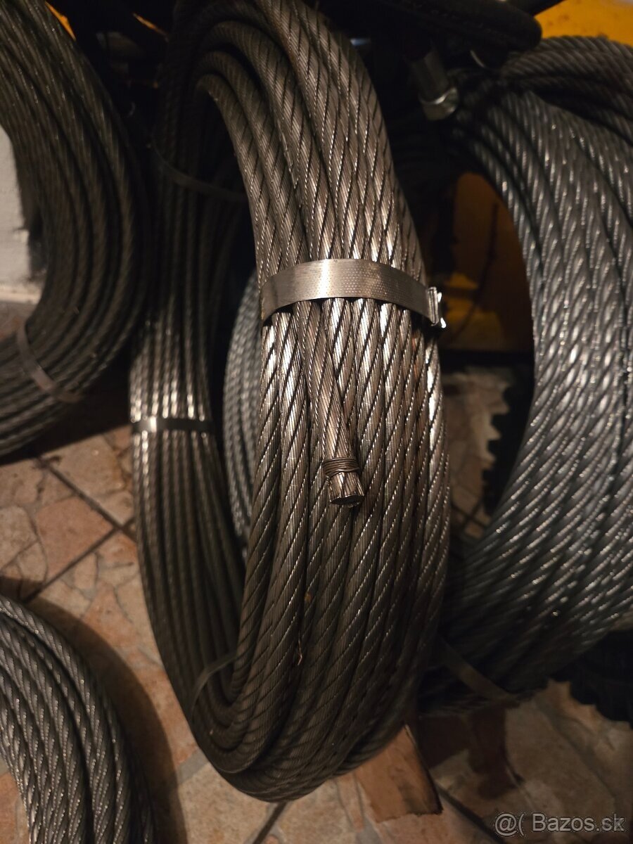 Predám valcované lano 11mm