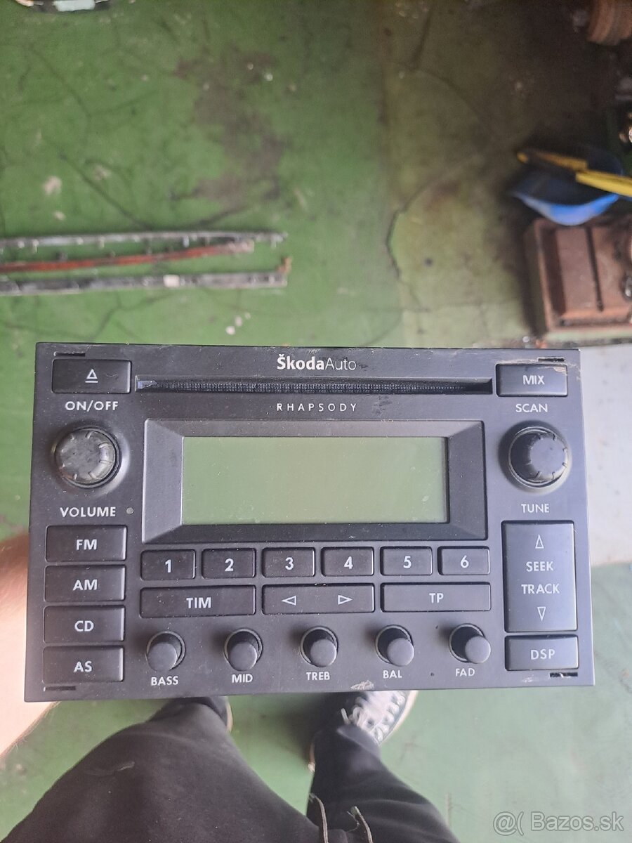 Originál Rádio Škoda Symphony Rhapsody