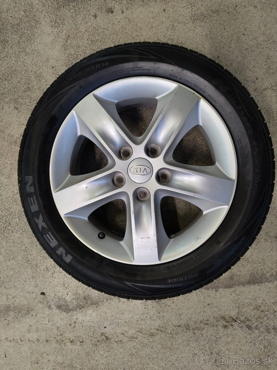 Sada kolies Kia Ceed 6x16 ET 51, 5x114.3
