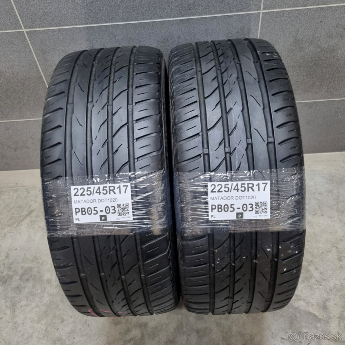 Letné pneumatiky 225/45 R17 MATADOR