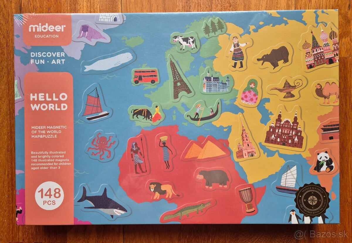 Magnetická hra "Ahoj svet"