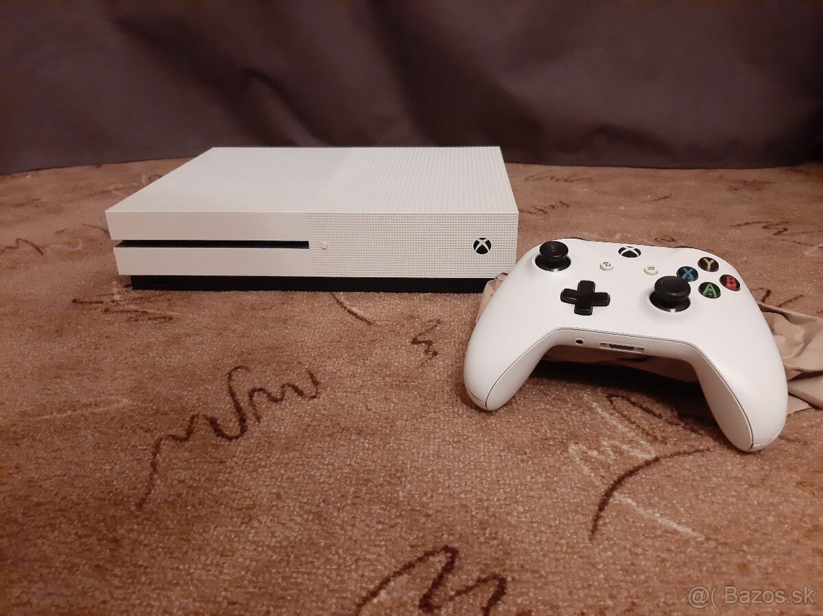 Predám xbox One S 500GB+ovládač+kabeláž